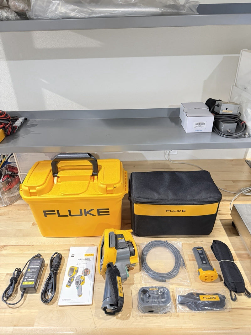 FLUKE TI401-PRO 60HZ THERMAL IMAGER KIT WITH ACCESSORIES