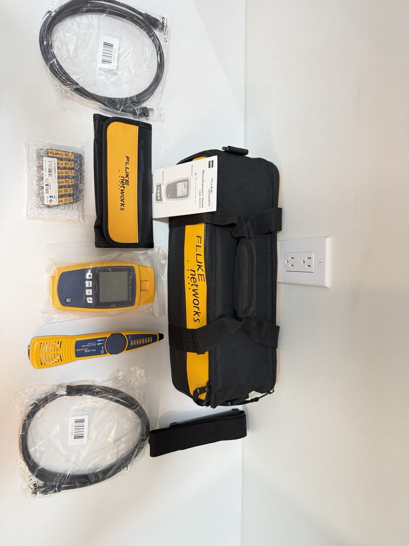FLUKE NETWORKS MICROSCANNER POE CABLE VERIFIER KIT MS-POE-KIT