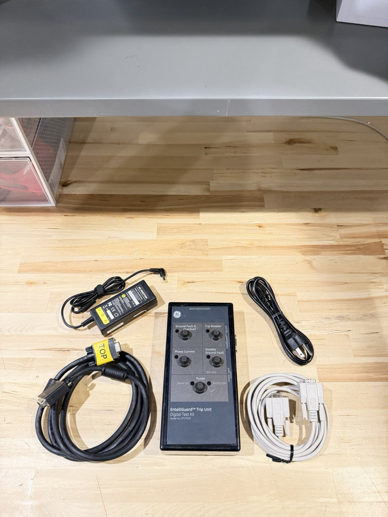 GE ENTELLIGUARD GTUTK20 DIGITAL TRIP UNIT TEST KIT WITH ACCESSORIES TESTED
