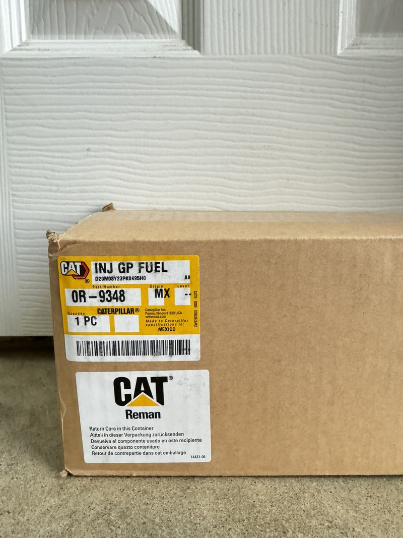 CAT 0R-9348 DIESEL FUEL INJECTOR