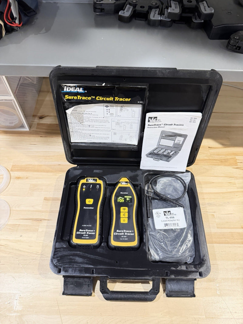 IDEAL 61-957 RC-959 TR-955 SURE-TRACE CIRCUIT TRACER KIT (TESTED) FREE SHIPPING