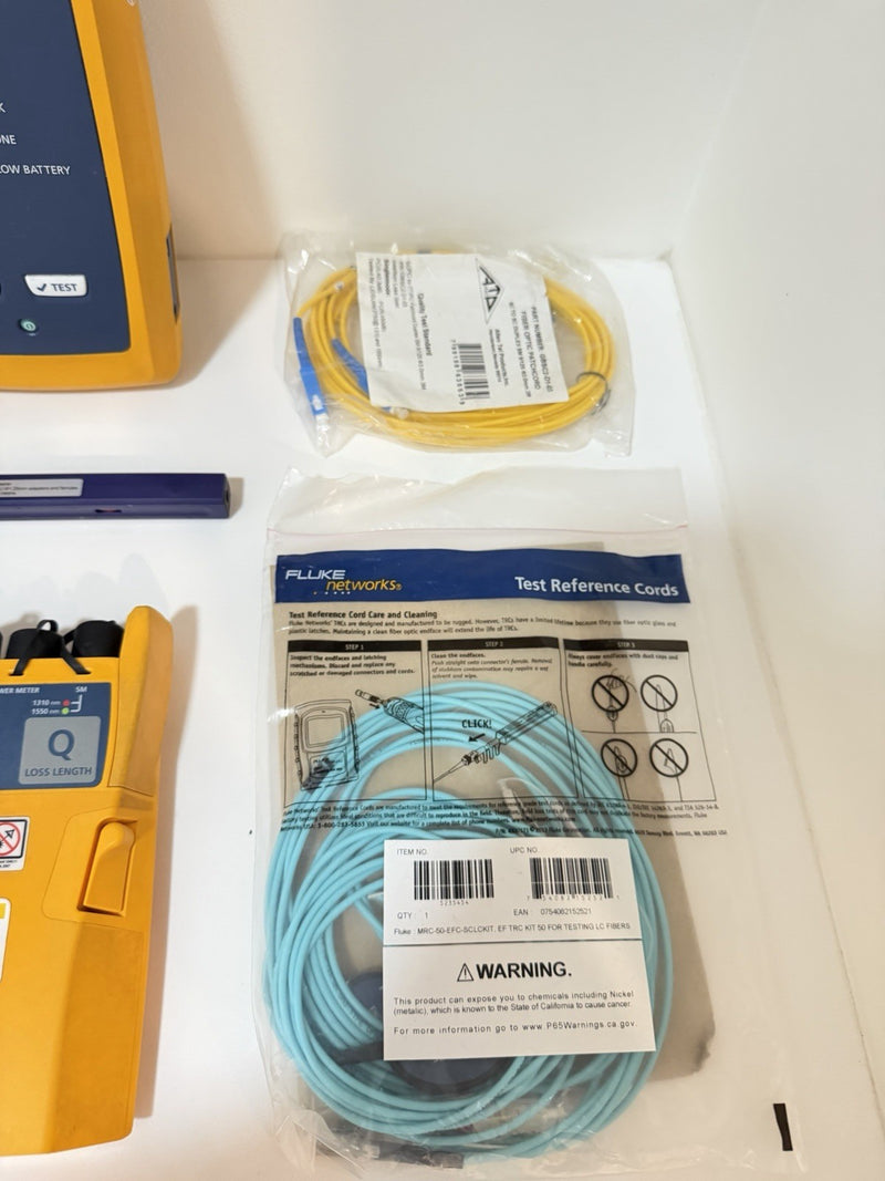 FLUKE NETWORKS CFP2-100-Q CERTIFIBER PRO QUAD OLTS V2 KIT WIFI CALIBRATED 2025