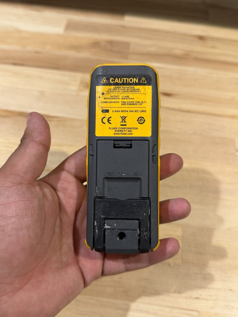 FLUKE 421D LASER DISTANCE METER TESTED