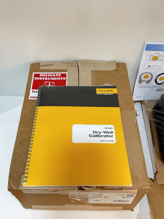 FLUKE 9140-C-156 DRY-WELL CALIBRATOR KIT (NEW FACTORY SEALED) CAL DATE 2025-2026