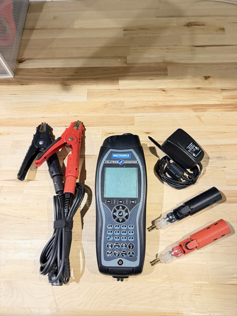 MIDTRONICS CAD-5200 CELTRON ADVANTAGE BATTERY ANALYZER TESTER TESTED