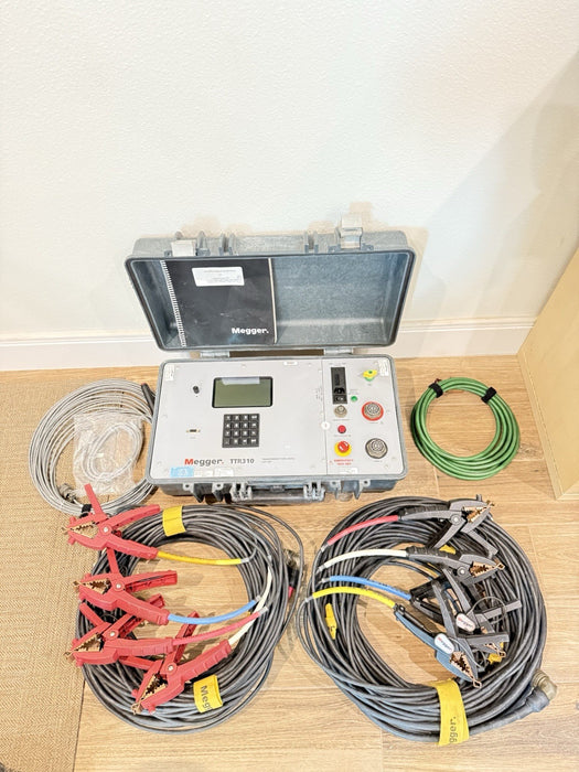 MEGGER TTR310 THREE PHASE TRANSFORMER TURNS RATIO TESTER CALIBRATED 2026