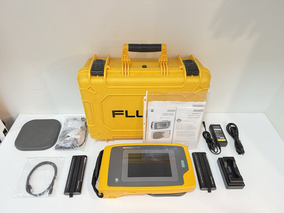 FLUKE II910 ACOUSTIC IMAGER WITH ACCESSORIES