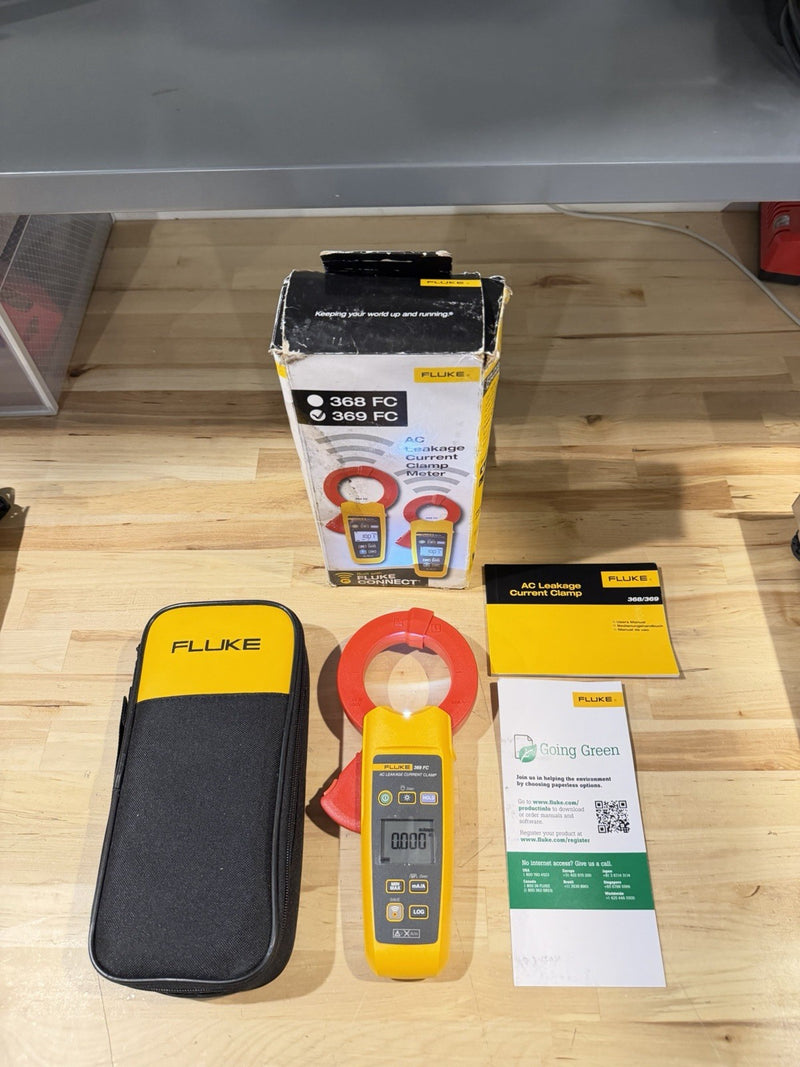 FLUKE 369 FC AC LEAKAGE CURRENT CLAMP