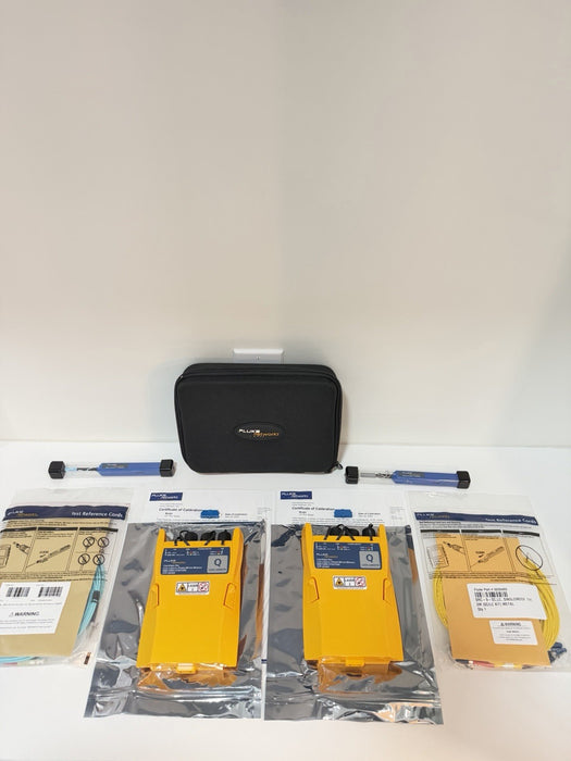 FLUKE NETWORKS CFP-QUAD CERTIFIBER PRO KIT (NEW FACTORY SEALED) CALIBRATED 2026