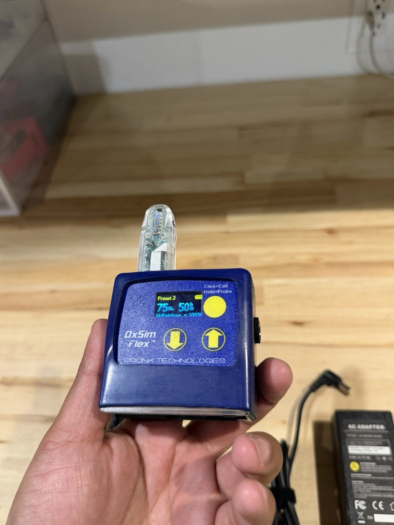 OXSIM FLEX OXIMETER SIMULATOR WITH CHARGER CALIBRATED 2024 TESTED