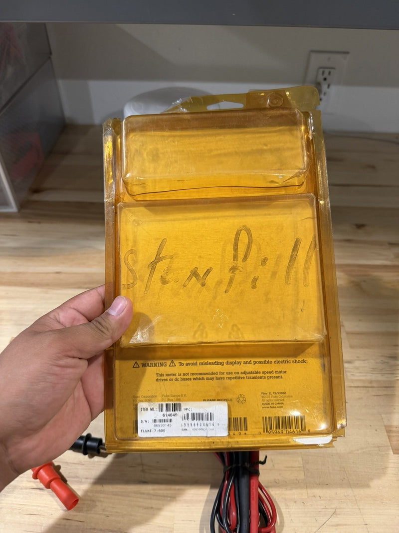 FLUKE 7-600 ELECTRICAL TESTER RARE
