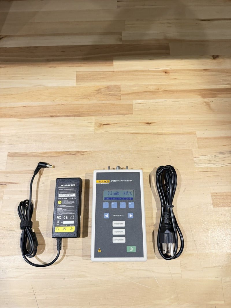 FLUKE BIOMEDICAL DPM4-2H PARAMETER TESTER WITH CHARGER & BAG CALIBRATED 2025