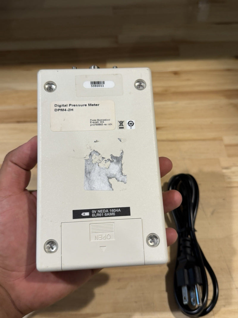FLUKE BIOMEDICAL DPM4-2H PARAMETER TESTER WITH CHARGER & BAG CALIBRATED 2025