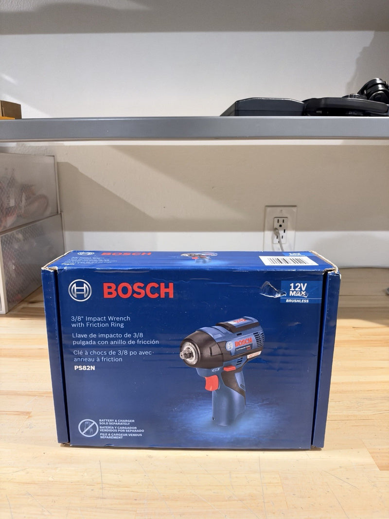 BOSCH PS82N CORDLESS IMPACT WRENCH 12V MAX 3/8" (NEW SEALED) TOOL ONLY