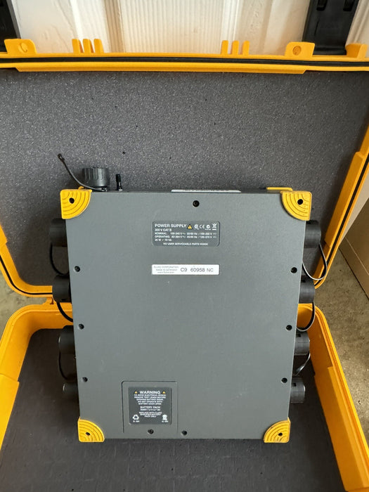 FLUKE 1760 THREE PHASE POWER QUALITY RECORDER TOPAS WITH NEW