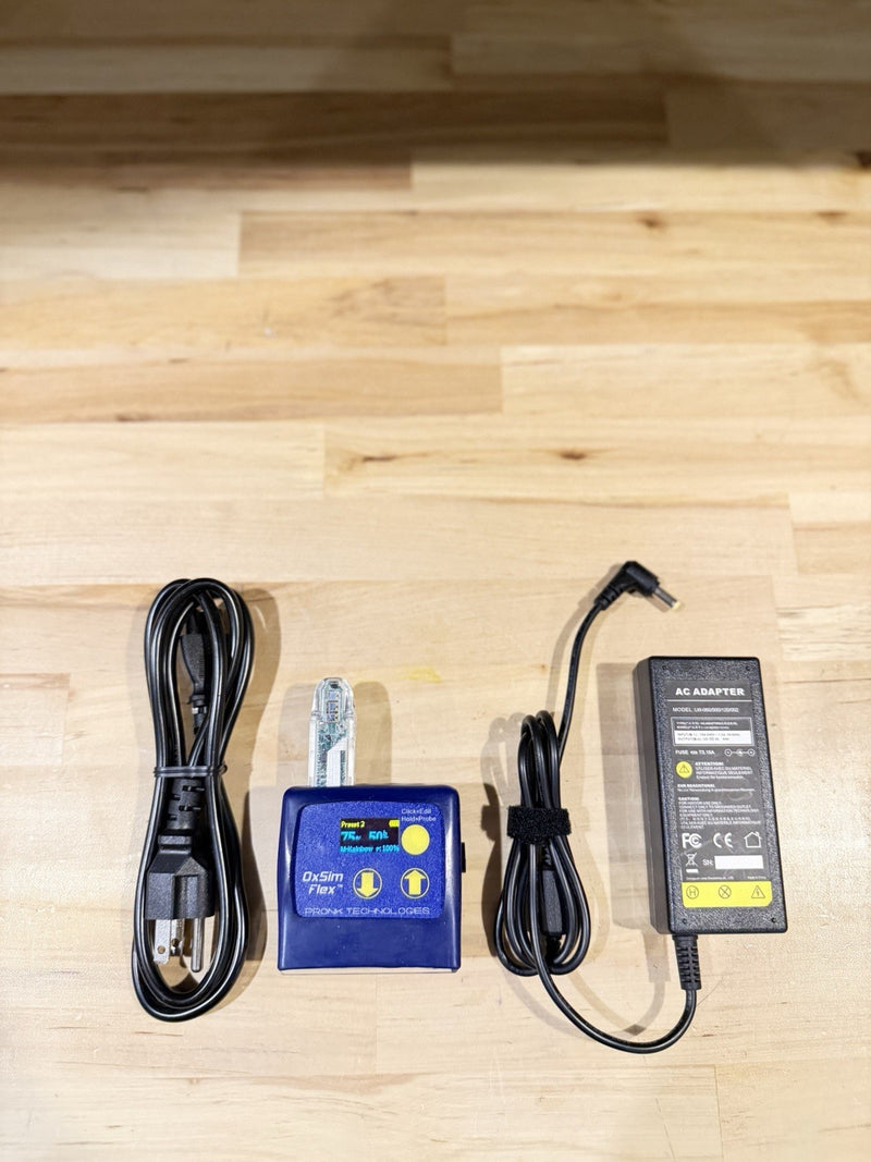 OXSIM FLEX OXIMETER SIMULATOR WITH CHARGER CALIBRATED 2024 TESTED