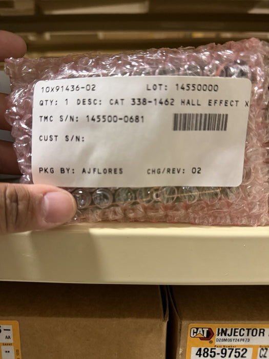 CAT 338-1462 DIRECT CURRENT POSITION SENSOR (NEW SEALED ) FREE SHIPPING