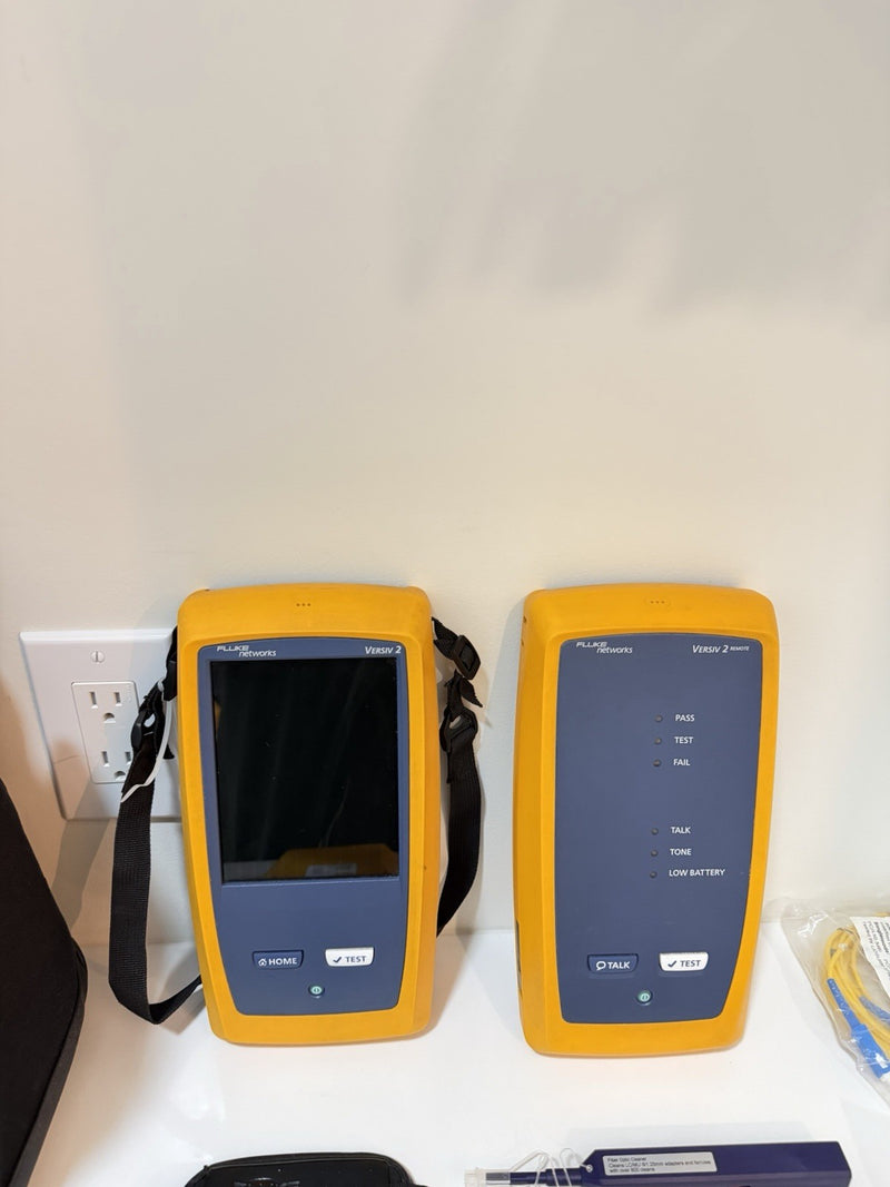 FLUKE NETWORKS CFP2-100-Q CERTIFIBER PRO QUAD OLTS V2 KIT WIFI CALIBRATED 2025