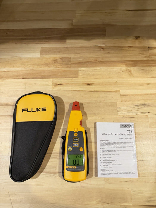 FLUKE 771 MILLIAMP PROCESS CLAMP METER ( NEW CONDITION ) SHIPS FAST