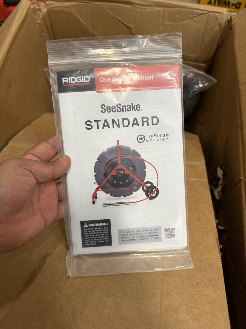 RIDGID 63613 SEESNAKE STANDARD WITH TRUSENSE 35MM HDR 61M 200FT