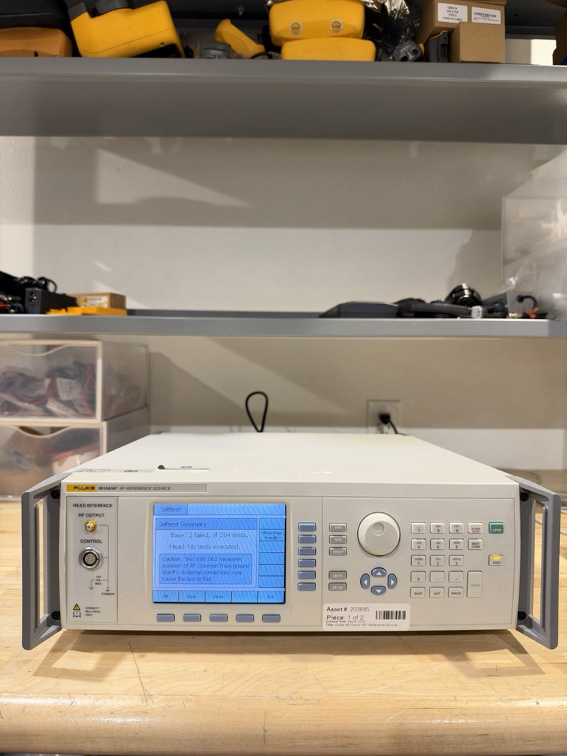FLUKE 9610A/AF RF REFERENCE SOURCE - FREE SHIPPING (SHIPS FAST)