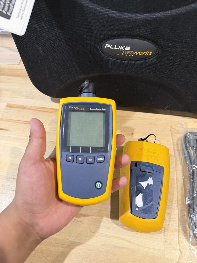 FLUKE NETWORKS FTK-1000 SIMPLIFIBER PRO FIBER OPTIC TEST KIT