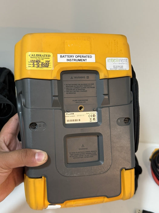 FLUKE 435 II POWER QUALITY & ENERGY ANALYZER WITH ACCESSORIES CALIBRATED 2025