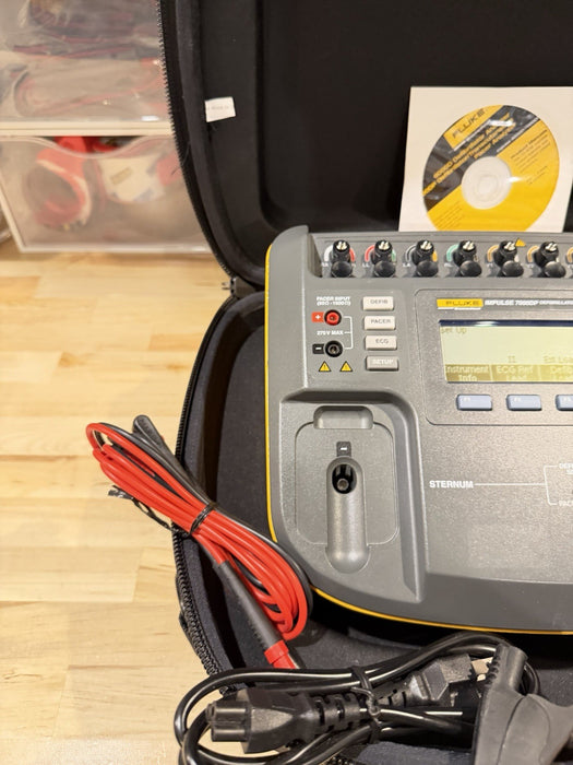 FLUKE IMPULSE 7000DP ANALYZER W/ LEADS & CHARGER (FREE SHIPPING) TESTED
