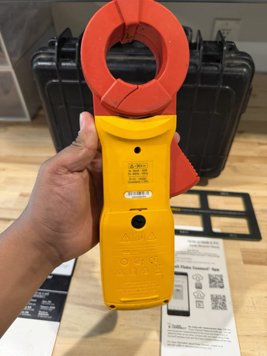 FLUKE 1630-2 FC EARTH GROUND CLAMP (TESTED) FREE SHIPPING