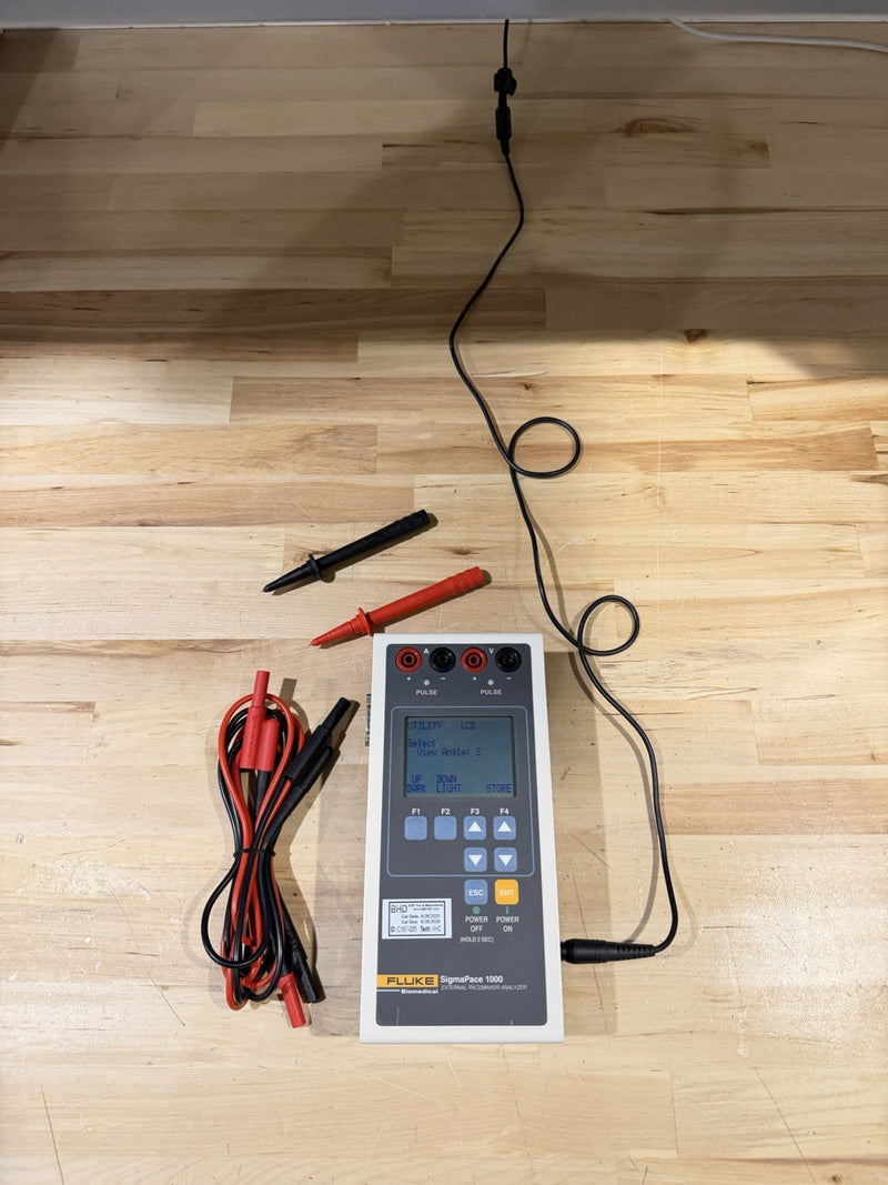 FLUKE BIOMEDICAL SIGMAPACE 1000 EXTERMAL ANALZYER (CALIBRATED 2026) SHIPS FREE