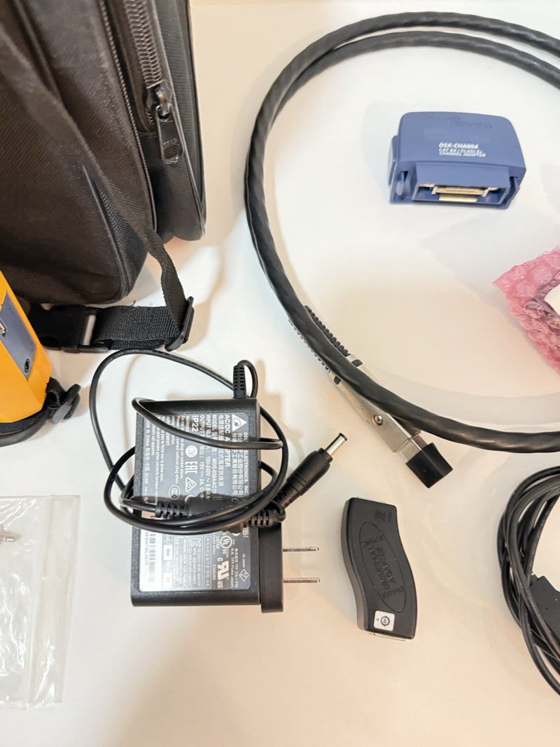 FLUKE NETWORKS DSX2-5000 VERSIV CAT6A CABLE CERTIFIER TESTER KITCALIBRATED2024