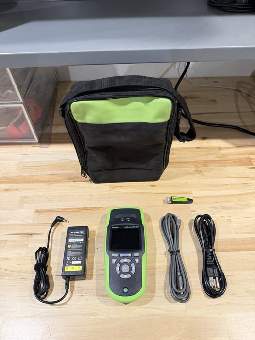 NETALLY LINKRUNNER AT 1000 TESTER WITH ACCESSORIES TESTED