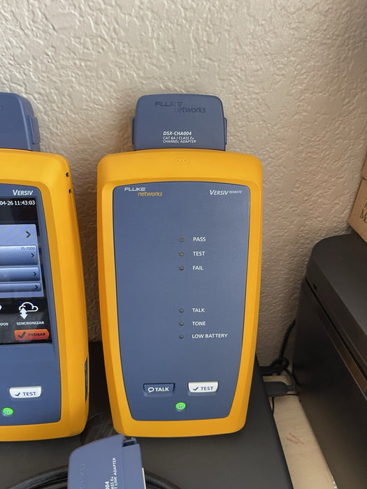 FLUKE NETWORKS DSX-5000 VERSIV CAT6A CABLE CERTIFIER TESTER KIT