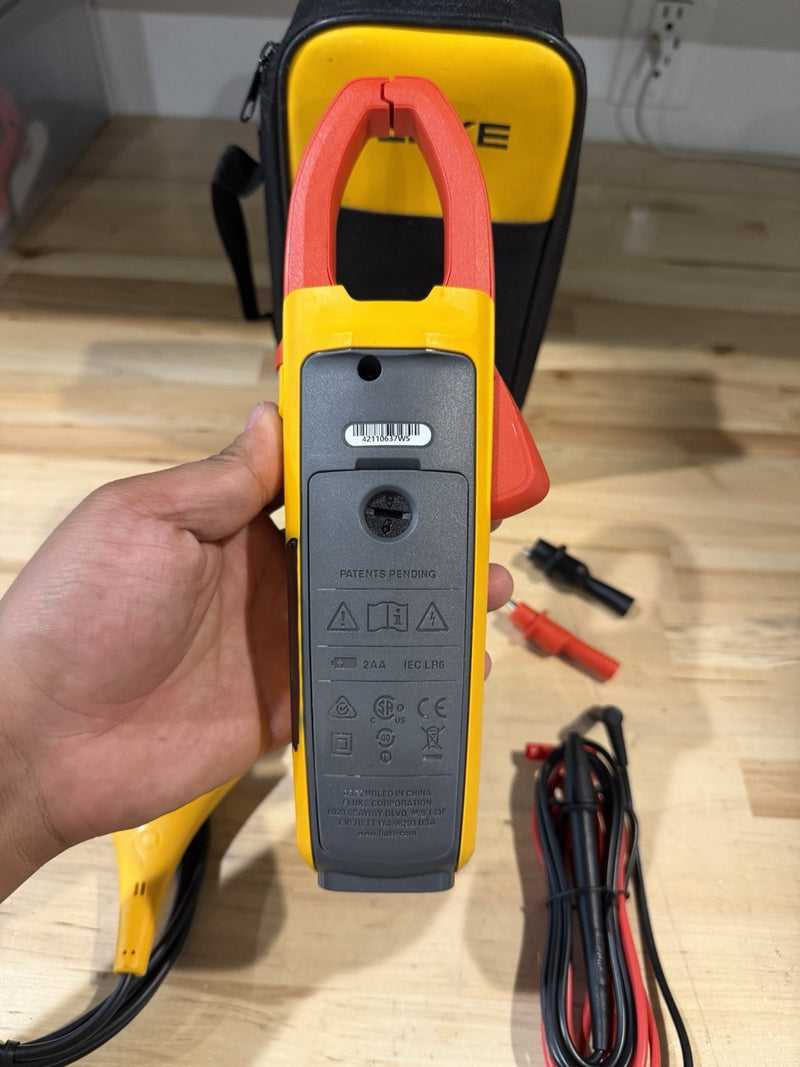 FLUKE 376 WIRELESS TRUE RMS AC/DC CLAMP METER WITH LEADS