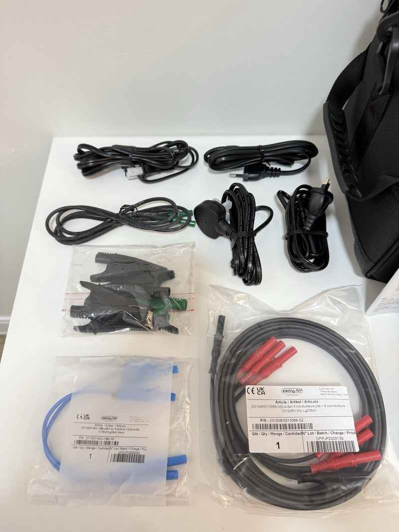 FLUKE 1775 THREE-PHASE POWER QUALITY ANALYZER WITH ACCESSORIES CALIBRATED 2028
