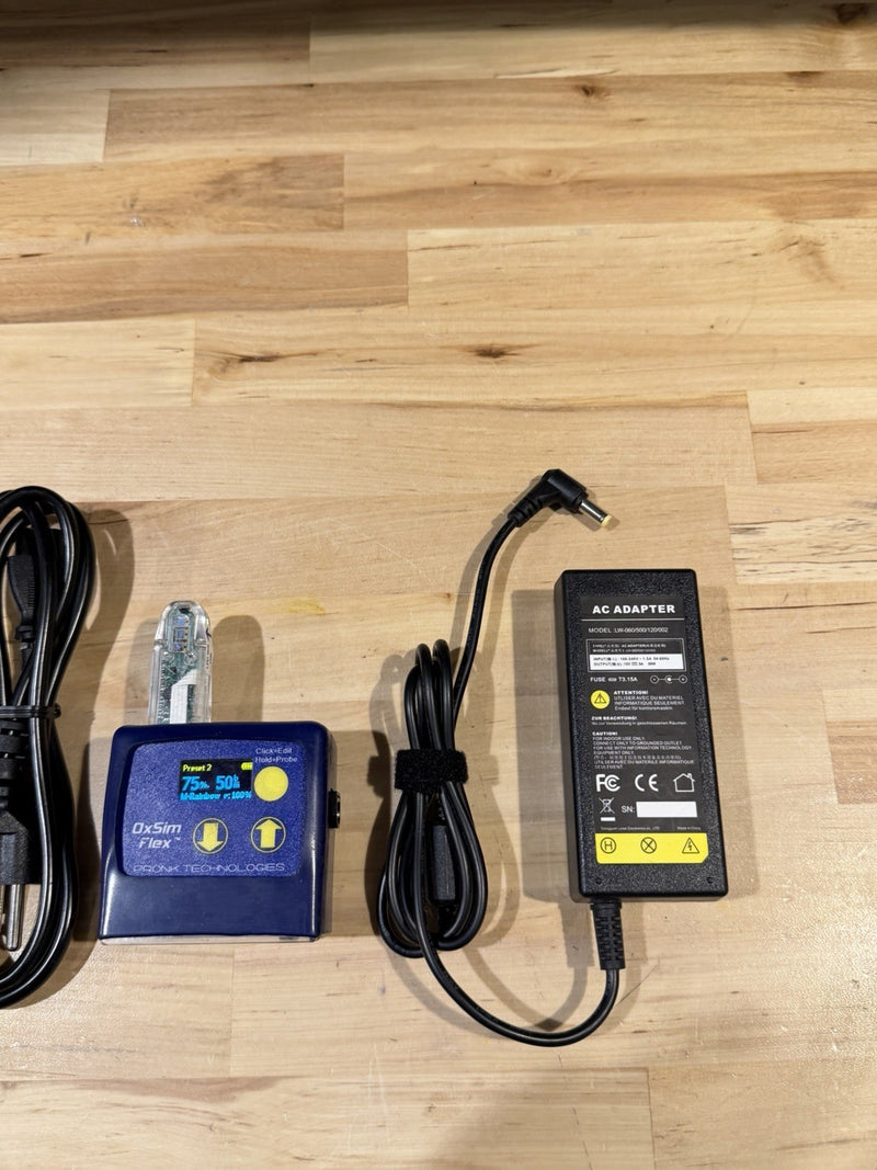 OXSIM FLEX OXIMETER SIMULATOR WITH CHARGER CALIBRATED 2024 TESTED