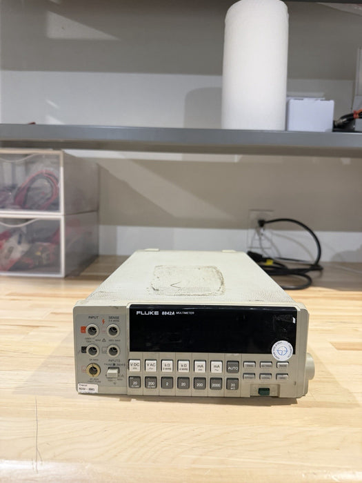 FLUKE 8842A MULTIMETER (PARTS ONLY) FOR PARTS