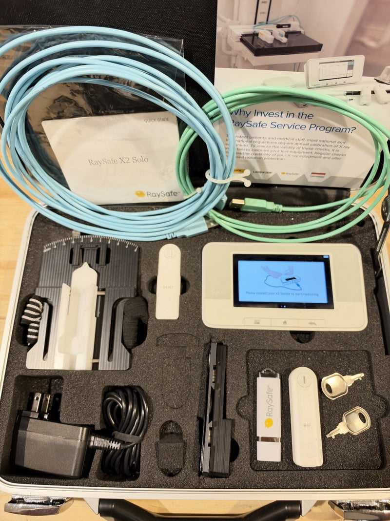 RAYSAFE X2 SOLO RF UNIT KIT W/ DENT & RF SENSOR & ACCESSORIES - FREE SHIPPING