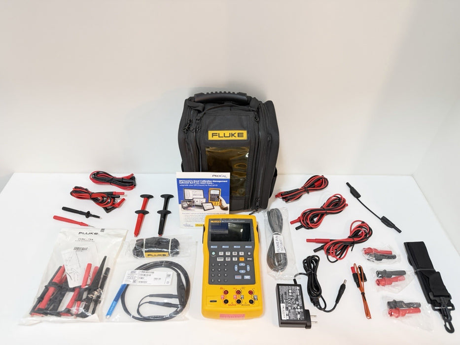FLUKE 754 DOCUMENTING PROCESS CALIBRATOR WITH ACCESSORIES NEW