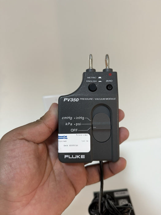FLUKE PV350 PRESSURE VACUMM TRANSDUCER MODULE TESTED