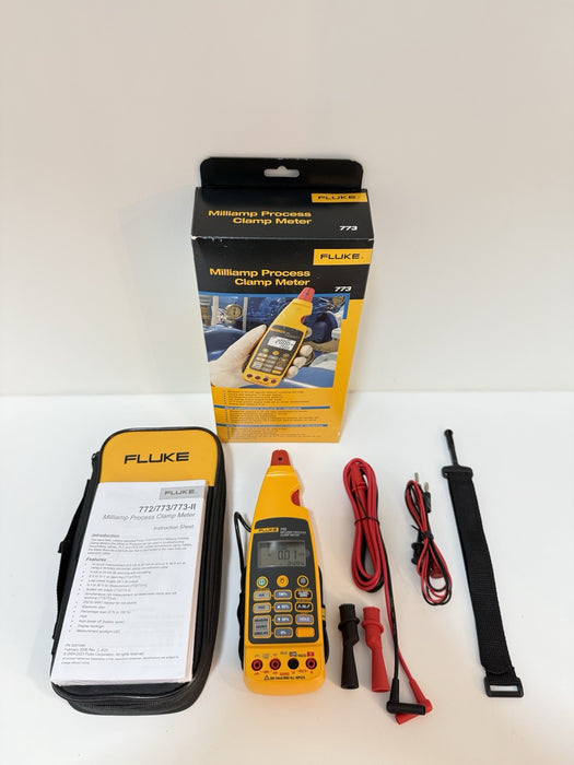 FLUKE 773 MILLIAMP PROCESS CLAMP/NEW SEALED (MFD-2024) - FREE SHIPPING