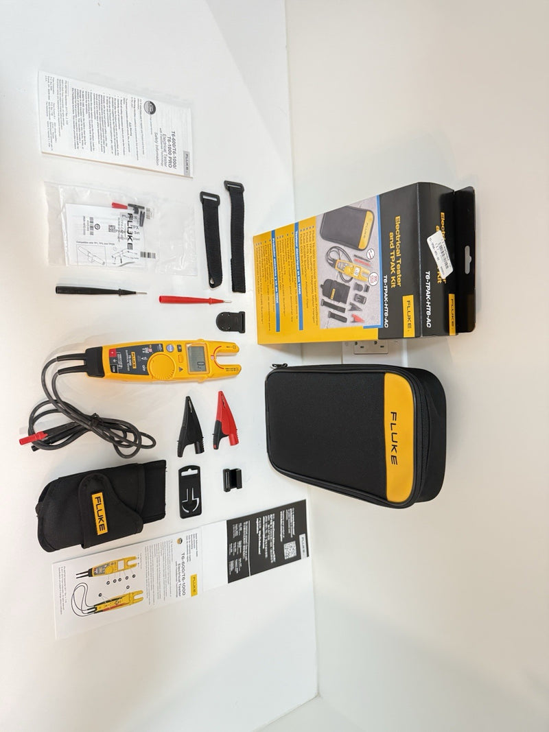 FLUKE T6-1000 ELECTRICAL TESTER WITH TPAK-HT6 AC285 KIT