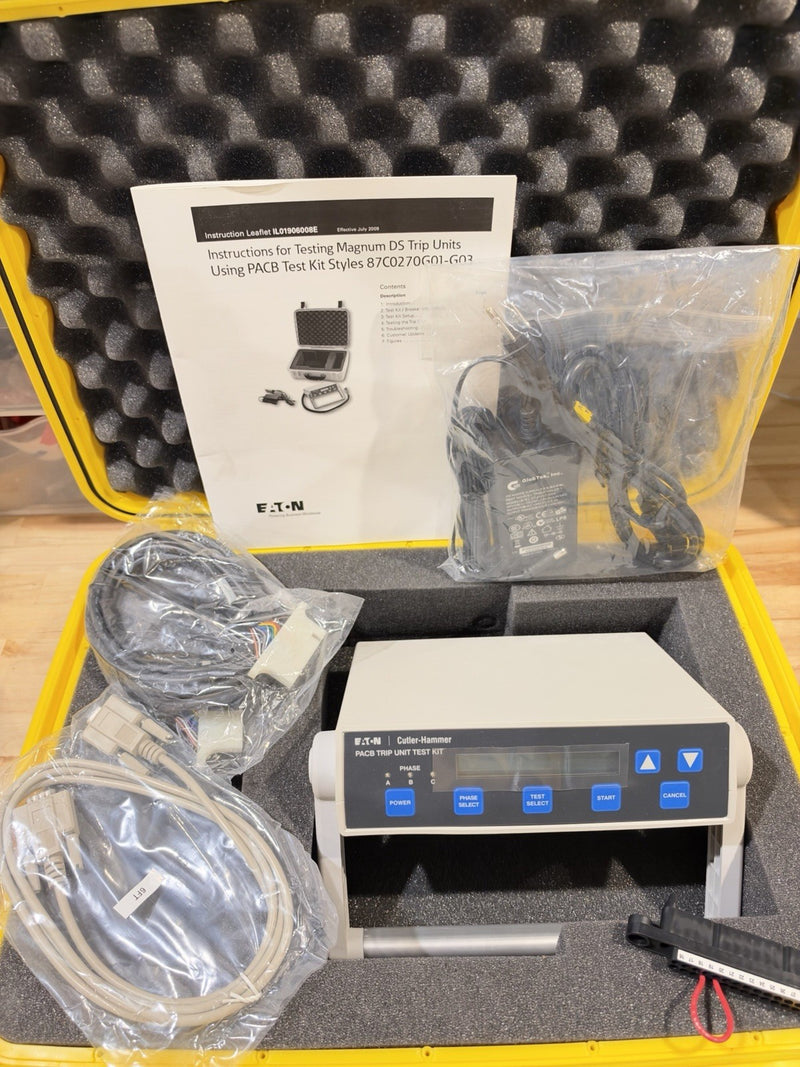 EATON MTK1000 FOR MAGNUM DS DIGITRIP CUTLER HAMMER TRIP UNIT TEST KIT - NEW