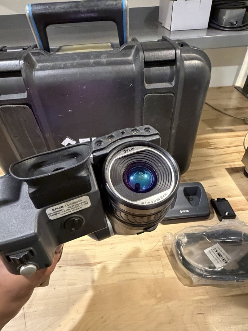 FLIR T640 THERMAL IMAGING CAMERA WITH ACCESSORIES TESTED