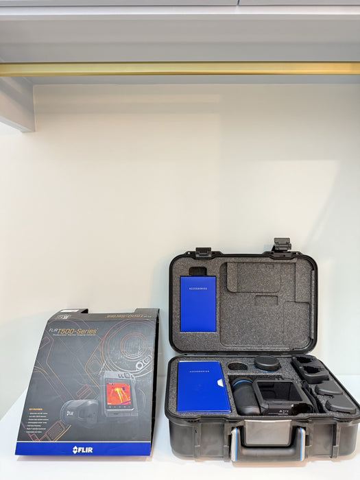 FLIR T530 THERMAL IMAGING CAMERA WITH DFOV 14°+24° LENSES NEW