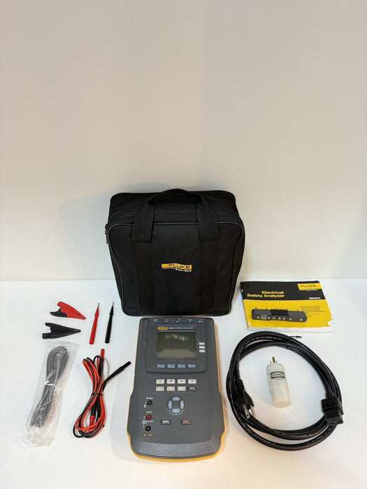 FLUKE ESA612 115V ELECTRICAL SAFETY ANALYZER W/ACCESSORIES (TESTED) SHIPS FREE