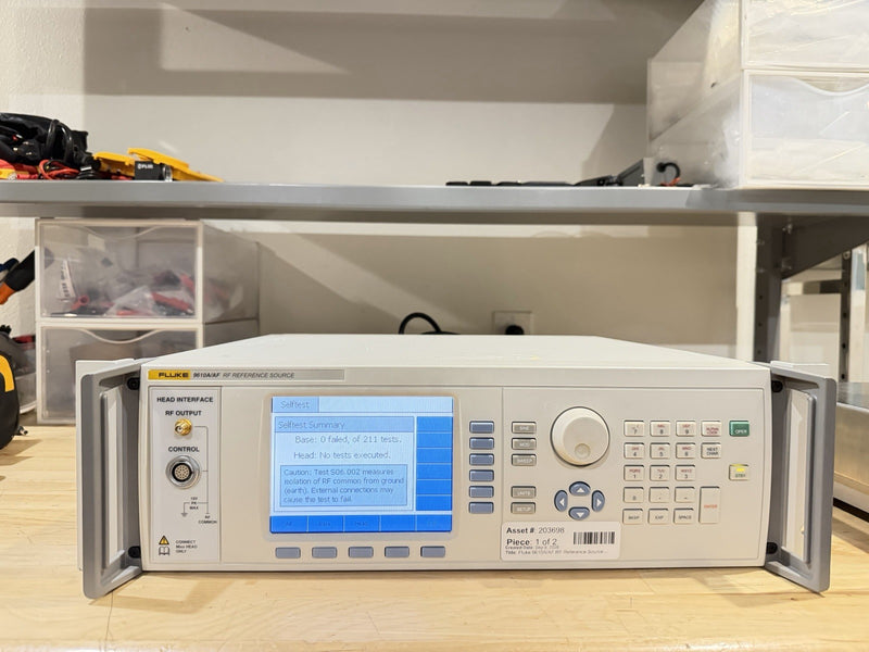 FLUKE 9610A/AF RF REFERENCE SOURCE - FREE SHIPPING (TESTED PASS ALL TESTS)