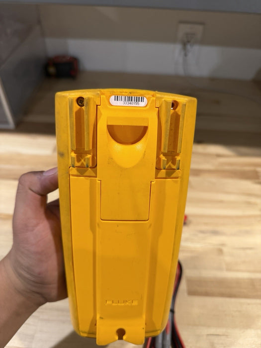 FLUKE 289 TRUE RMS ELECTRONIC LOGGING DIGITAL MULTIMETER W/ LEADS & CLIPS #9