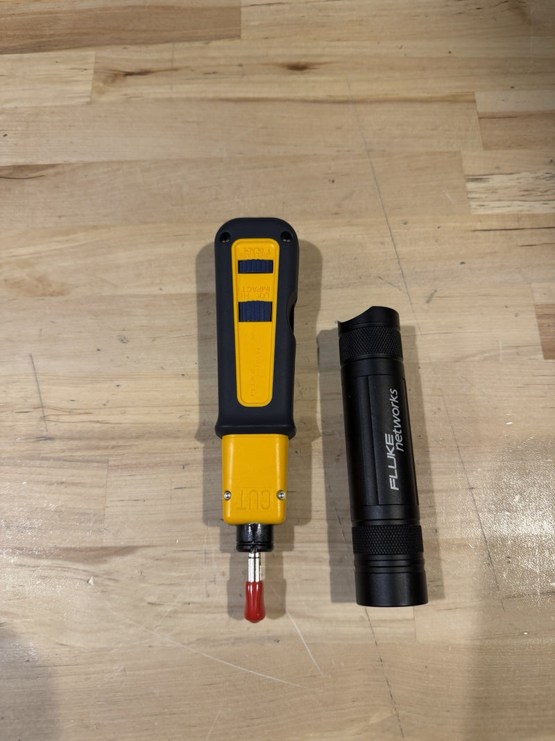 FLUKE NETWORKS 11293000 IS60 PRO TOOL KIY WITHD914S D-SNIPS & SHARPIE