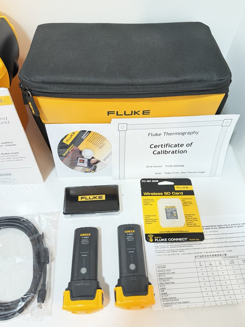 FLUKE TI125 30HZ THERMAL IMAGER - TESTED RARE